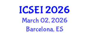 International Conference on Social Entrepreneurship and Innovation (ICSEI) March 02, 2026 - Barcelona, Spain