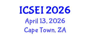 International Conference on Social Entrepreneurship and Innovation (ICSEI) April 13, 2026 - Cape Town, South Africa