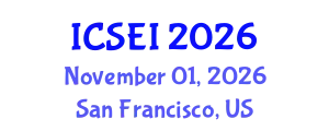 International Conference on Social Entrepreneurship and Innovation (ICSEI) November 01, 2026 - San Francisco, United States