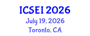 International Conference on Social Entrepreneurship and Innovation (ICSEI) July 19, 2026 - Toronto, Canada