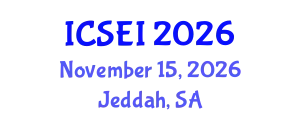 International Conference on Social Entrepreneurship and Innovation (ICSEI) November 15, 2026 - Jeddah, Saudi Arabia