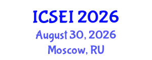 International Conference on Social Entrepreneurship and Innovation (ICSEI) August 30, 2026 - Moscow, Russia