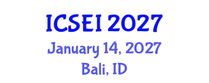 International Conference on Social Entrepreneurship and Innovation (ICSEI) January 14, 2027 - Bali, Indonesia