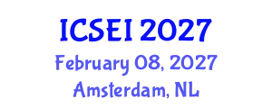 International Conference on Social Entrepreneurship and Innovation (ICSEI) February 08, 2027 - Amsterdam, Netherlands