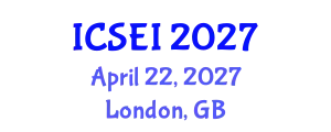 International Conference on Social Entrepreneurship and Innovation (ICSEI) April 22, 2027 - London, United Kingdom