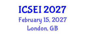 International Conference on Social Entrepreneurship and Innovation (ICSEI) February 15, 2027 - London, United Kingdom