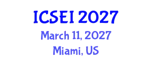 International Conference on Social Entrepreneurship and Innovation (ICSEI) March 11, 2027 - Miami, United States