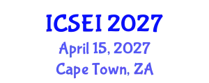 International Conference on Social Entrepreneurship and Innovation (ICSEI) April 15, 2027 - Cape Town, South Africa