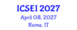 International Conference on Social Entrepreneurship and Innovation (ICSEI) April 08, 2027 - Rome, Italy