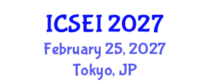 International Conference on Social Entrepreneurship and Innovation (ICSEI) February 25, 2027 - Tokyo, Japan