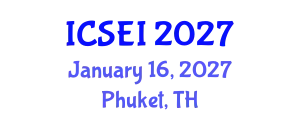 International Conference on Social Entrepreneurship and Innovation (ICSEI) January 16, 2027 - Phuket, Thailand