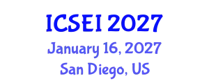 International Conference on Social Entrepreneurship and Innovation (ICSEI) January 16, 2027 - San Diego, United States