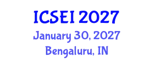 International Conference on Social Entrepreneurship and Innovation (ICSEI) January 30, 2027 - Bengaluru, India
