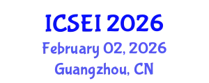 International Conference on Social Entrepreneurship and Innovation (ICSEI) February 02, 2026 - Guangzhou, China