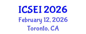 International Conference on Social Entrepreneurship and Innovation (ICSEI) February 12, 2026 - Toronto, Canada