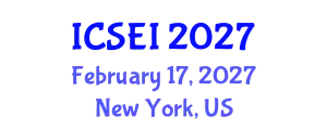 International Conference on Social Entrepreneurship and Innovation (ICSEI) February 17, 2027 - New York, United States