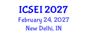 International Conference on Social Entrepreneurship and Innovation (ICSEI) February 24, 2027 - New Delhi, India