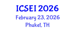 International Conference on Social Entrepreneurship and Innovation (ICSEI) February 23, 2026 - Phuket, Thailand