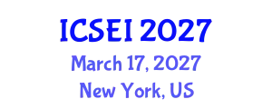 International Conference on Social Entrepreneurship and Innovation (ICSEI) March 17, 2027 - New York, United States