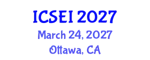 International Conference on Social Entrepreneurship and Innovation (ICSEI) March 24, 2027 - Ottawa, Canada