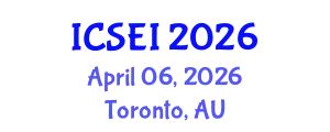 International Conference on Social Entrepreneurship and Innovation (ICSEI) April 06, 2026 - Toronto, Australia
