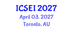 International Conference on Social Entrepreneurship and Innovation (ICSEI) April 03, 2027 - Toronto, Australia