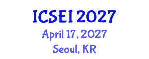 International Conference on Social Entrepreneurship and Innovation (ICSEI) April 17, 2027 - Seoul, Republic of Korea