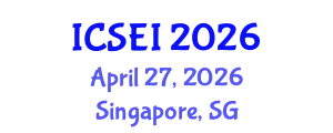 International Conference on Social Entrepreneurship and Innovation (ICSEI) April 27, 2026 - Singapore, Singapore