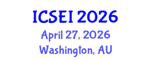 International Conference on Social Entrepreneurship and Innovation (ICSEI) April 27, 2026 - Washington, Australia