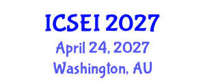 International Conference on Social Entrepreneurship and Innovation (ICSEI) April 24, 2027 - Washington, Australia