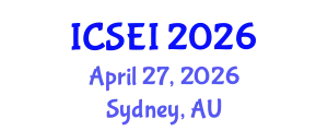 International Conference on Social Entrepreneurship and Innovation (ICSEI) April 27, 2026 - Sydney, Australia
