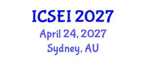 International Conference on Social Entrepreneurship and Innovation (ICSEI) April 24, 2027 - Sydney, Australia