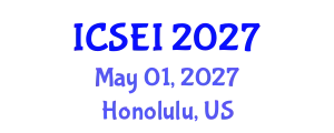 International Conference on Social Entrepreneurship and Innovation (ICSEI) May 01, 2027 - Honolulu, United States