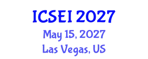 International Conference on Social Entrepreneurship and Innovation (ICSEI) May 15, 2027 - Las Vegas, United States