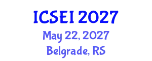 International Conference on Social Entrepreneurship and Innovation (ICSEI) May 22, 2027 - Belgrade, Serbia