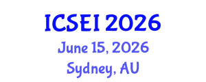 International Conference on Social Entrepreneurship and Innovation (ICSEI) June 15, 2026 - Sydney, Australia
