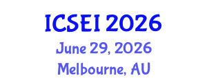 International Conference on Social Entrepreneurship and Innovation (ICSEI) June 29, 2026 - Melbourne, Australia