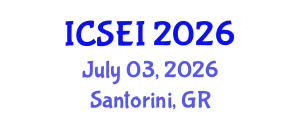 International Conference on Social Entrepreneurship and Innovation (ICSEI) July 03, 2026 - Santorini, Greece
