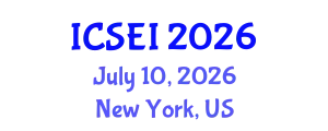 International Conference on Social Entrepreneurship and Innovation (ICSEI) July 10, 2026 - New York, United States