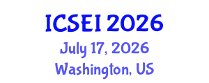 International Conference on Social Entrepreneurship and Innovation (ICSEI) July 17, 2026 - Washington, United States