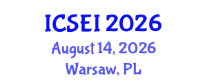 International Conference on Social Entrepreneurship and Innovation (ICSEI) August 14, 2026 - Warsaw, Poland