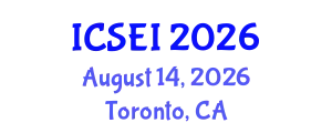 International Conference on Social Entrepreneurship and Innovation (ICSEI) August 14, 2026 - Toronto, Canada