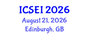 International Conference on Social Entrepreneurship and Innovation (ICSEI) August 21, 2026 - Edinburgh, United Kingdom