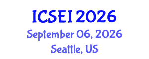 International Conference on Social Entrepreneurship and Innovation (ICSEI) September 06, 2026 - Seattle, United States