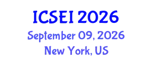 International Conference on Social Entrepreneurship and Innovation (ICSEI) September 09, 2026 - New York, United States