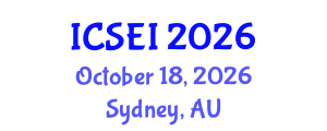 International Conference on Social Entrepreneurship and Innovation (ICSEI) October 18, 2026 - Sydney, Australia