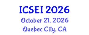 International Conference on Social Entrepreneurship and Innovation (ICSEI) October 21, 2026 - Quebec City, Canada