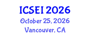 International Conference on Social Entrepreneurship and Innovation (ICSEI) October 25, 2026 - Vancouver, Canada