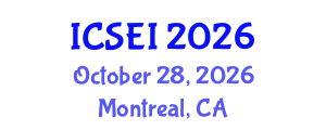 International Conference on Social Entrepreneurship and Innovation (ICSEI) October 28, 2026 - Montreal, Canada