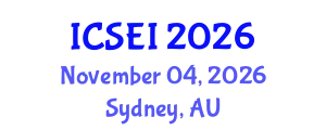 International Conference on Social Entrepreneurship and Innovation (ICSEI) November 04, 2026 - Sydney, Australia